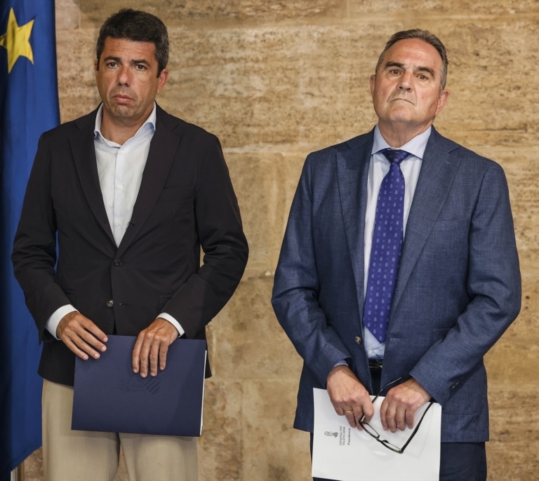 Mazón anuncia la salida de Gan Pampols y la remodelación de su gobierno