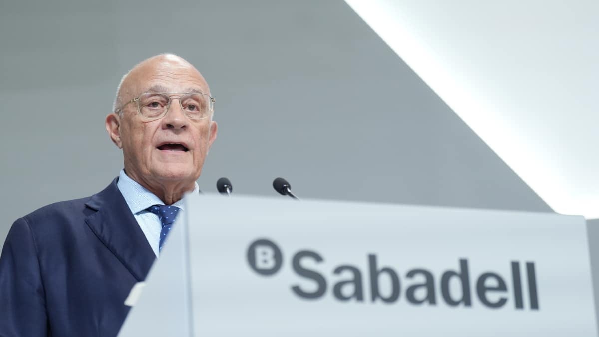 El presidente de Banco Sabadell, Josep Oliu.