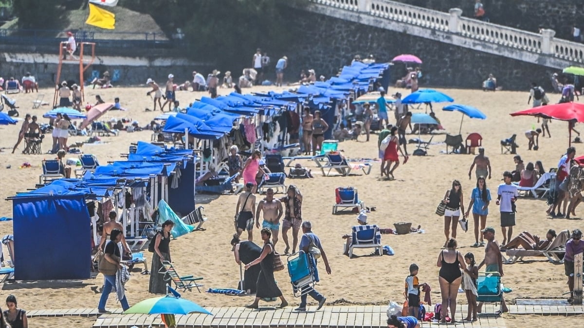 España marca récord de turistas hasta julio con su gasto en máximos