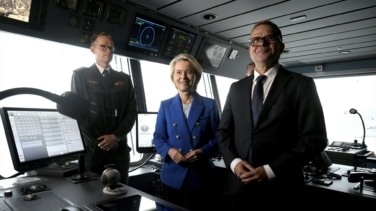 El avión de Von der Leyen sufrió un ataque ruso en el GPS este domingo cuando volaba a Bulgaria