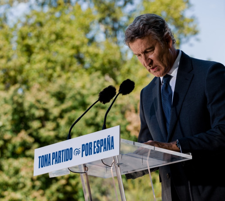 Ni Feijóo, ni Rollán, ni Almeida... todo el PP da plantón al fiscal general en la apertura del año judicial
