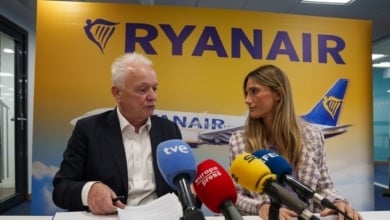 Ryanair amenaza con recortar otro millón de plazas el próximo verano si Aena no baja las tasas