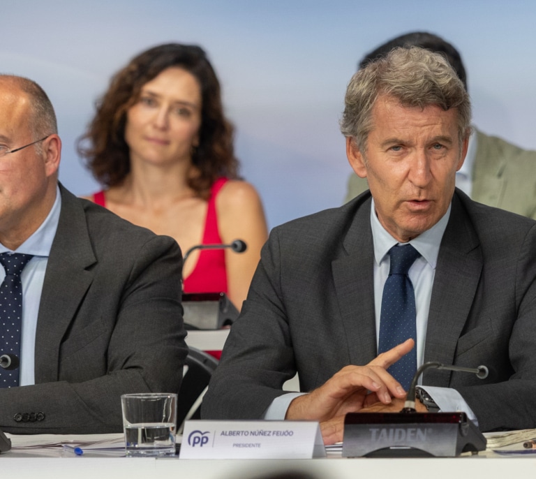 Feijóo responde a Sánchez: "Es violencia política impedir que una competición deportiva termine"