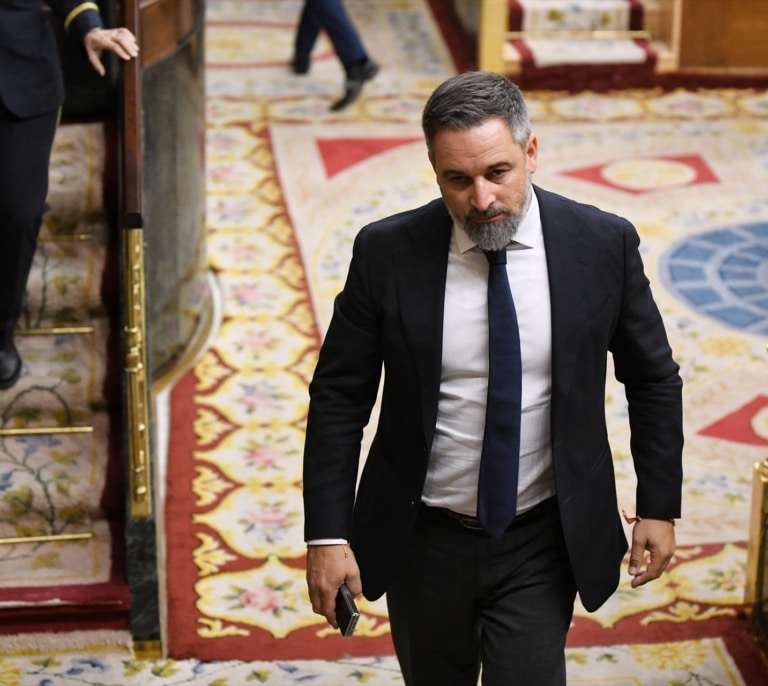 Vox se ausenta del minuto de silencio por las víctimas en Gaza celebrado en el Congreso