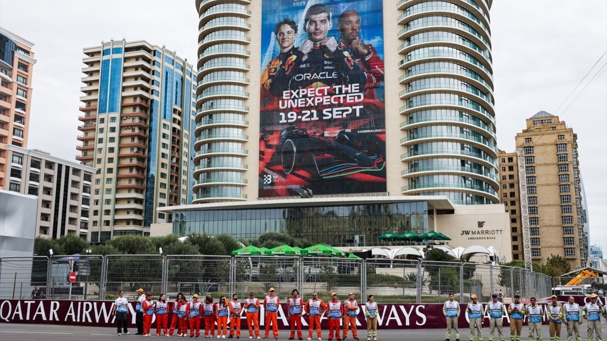 GP de Azerbaiyán de F1: horario de la clasificación y de la carrera en Bakú y dónde ver por TV la Fórmula 1