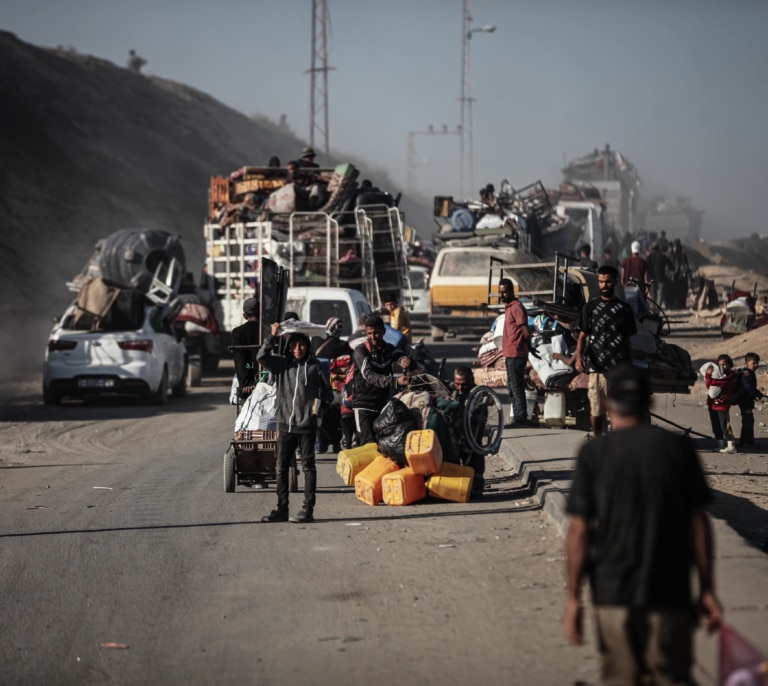 Israel asegura que los civiles que permanezcan en Ciudad de Gaza serán considerados "terroristas"