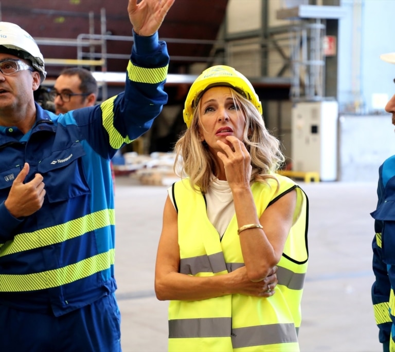 Yolanda Díaz es la Barbie Gaza de Sánchez