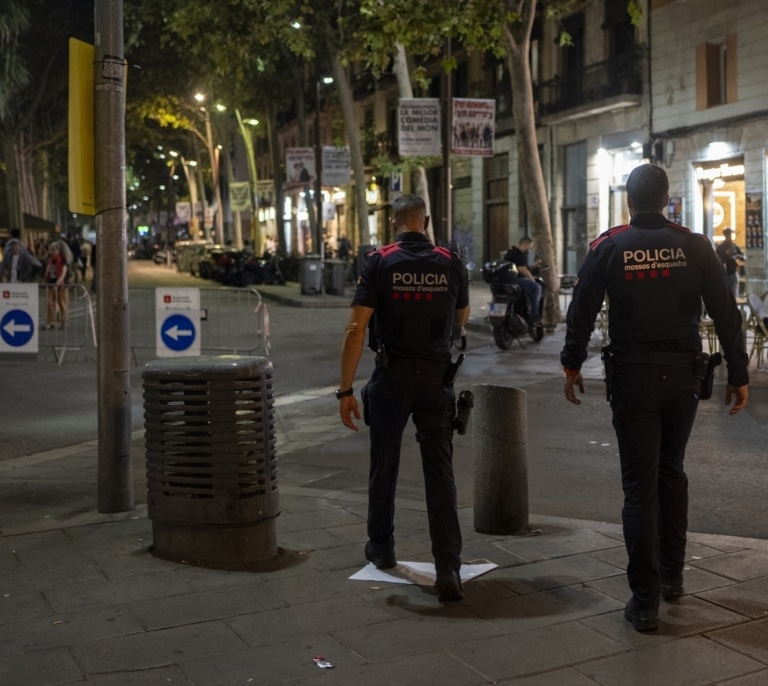 Detenidas 3 personas en Terrassa tras un violento robo con disparos