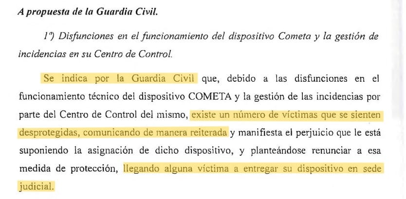 La Guardia Civil advierte de que las mujeres se sienten "desprotegidas"