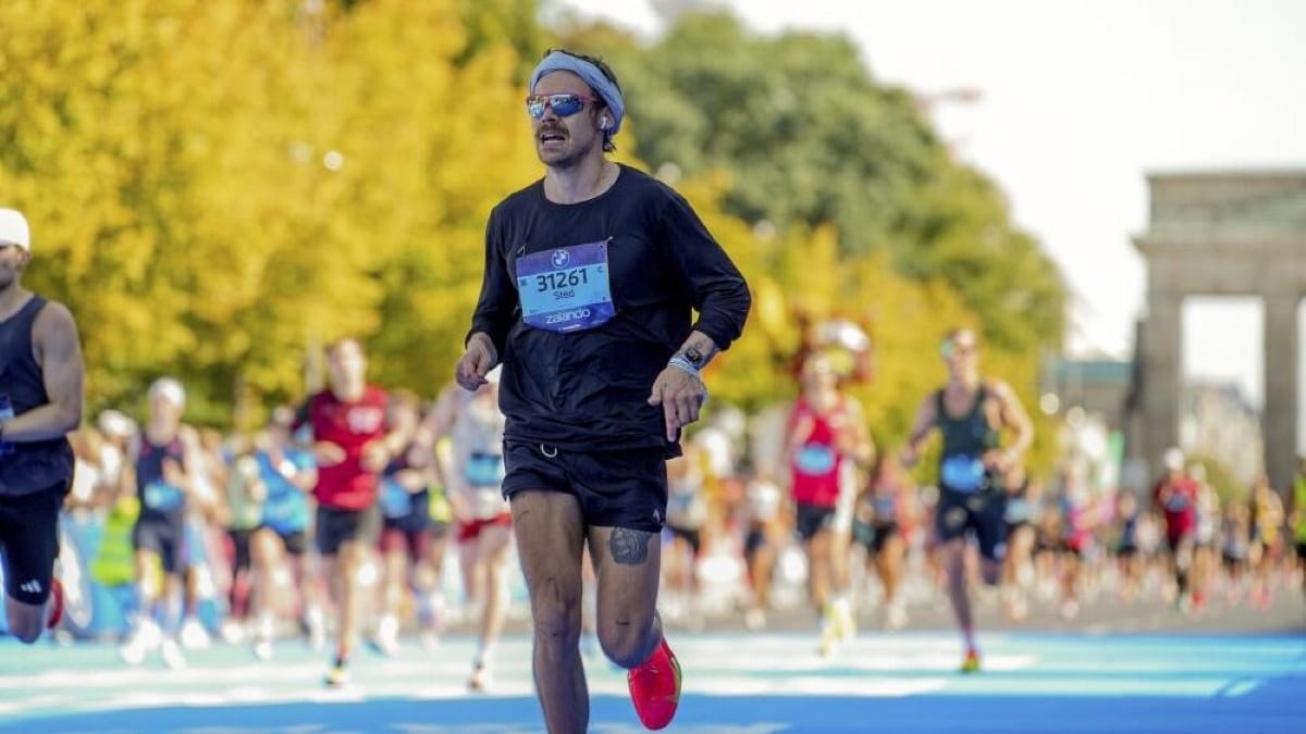 Harry Styles en la Maratón de Berlín
