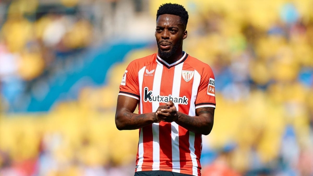Iñaki Williams durante un partido en Las Palmas en 2024.
