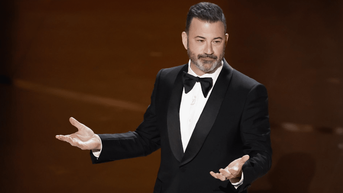 Jimmy Kimmel en la gala de los Oscar de 2024.