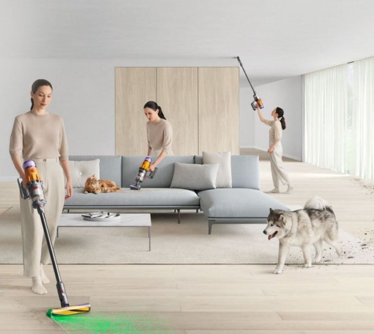 Dyson se ha propuesto que consigas la aspiradora sin cables V12 por mucho menos