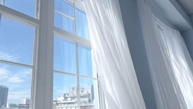 El truco viral para limpiar las cortinas de casa sin que se arruguen