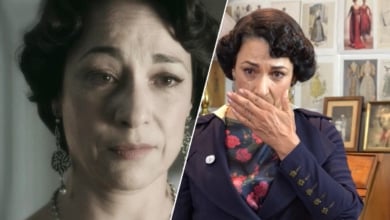 Isabel Serrano, Leocadia en 'La Promesa', reacciona al "gran secreto" y se explica: "Cruz también se enamoró de ella"