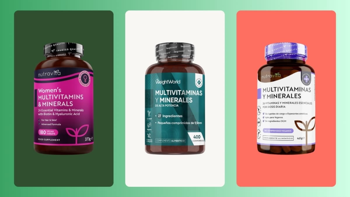 Los 7 mejores multivitamínicos para veganos del mercado en 2025