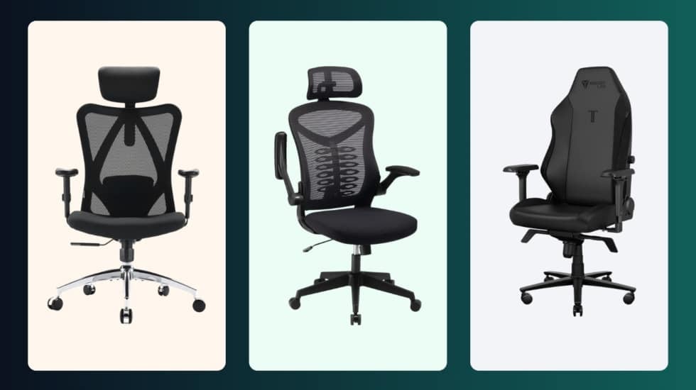 Las 10 Mejores sillas ergonómicas de oficina calidad precio de 2025