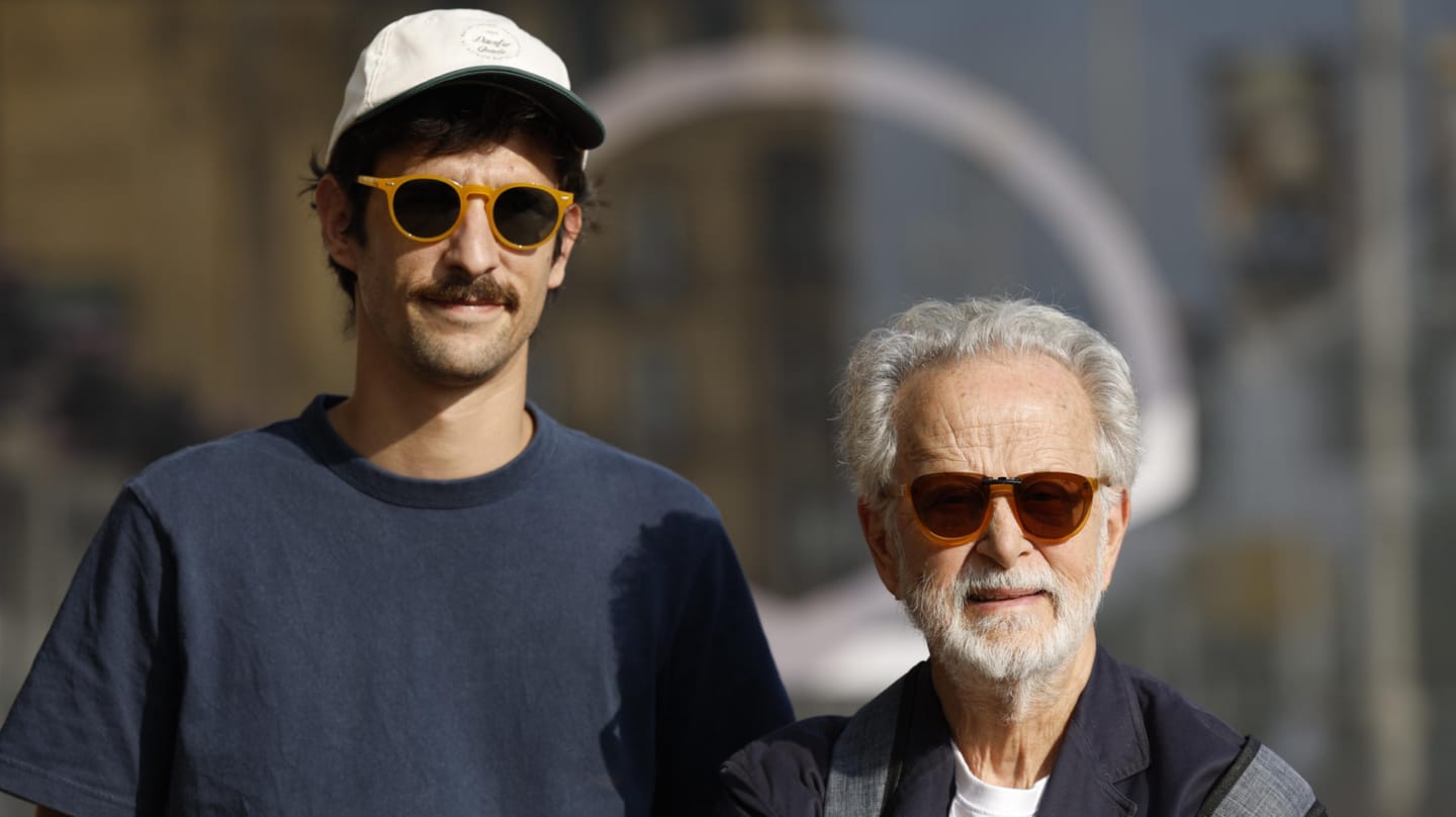 Pablo y Fernando Colomo presentan la película 'Las delicias del jardín' en el Festival de Cine de San Sebastián