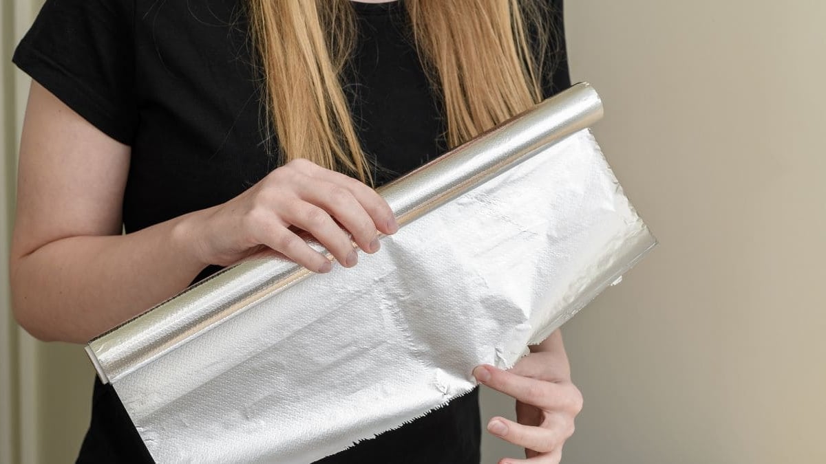 Papel aluminio plantas