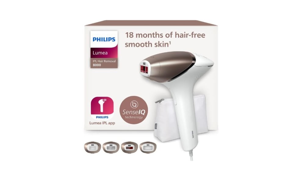Depiladora luz pulsada Philips
