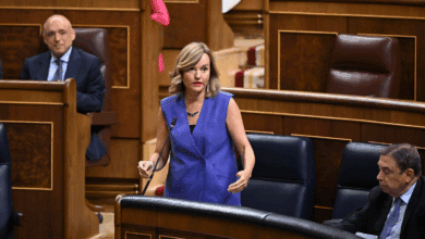 Pilar Alegría defiende a Sarah Santaolalla en el Congreso: "Usted es un digno heredero de Torrente"