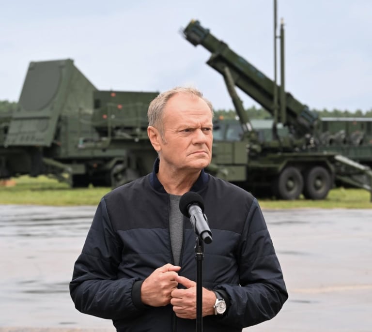 Polonia advierte a Rusia que derribará aviones o drones que violen su espacio aéreo y confía en el apoyo aliado