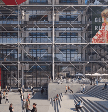 Hasta pronto, Pompidou: la millonaria puesta a punto de la gran máquina [...]