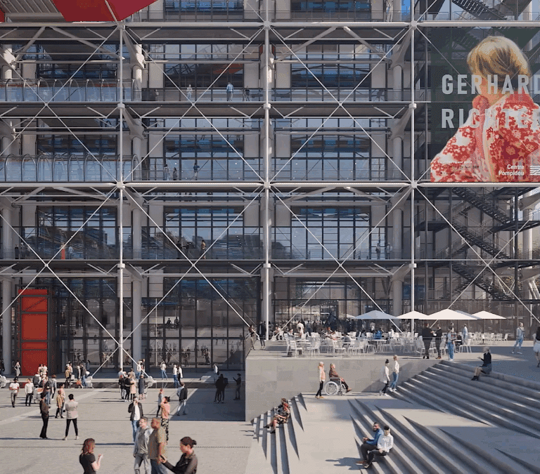 Hasta pronto, Pompidou: la millonaria puesta a punto de la gran máquina del arte moderno