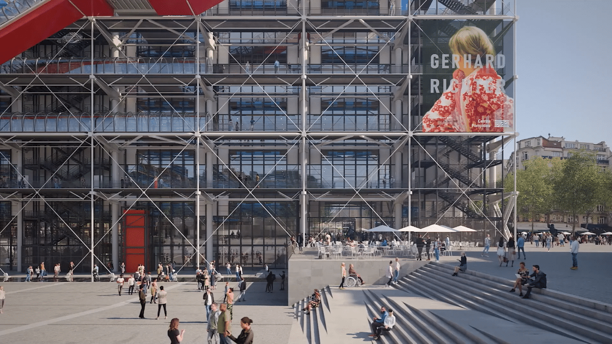 Todo cambia para que todo siga igual: así lucirá el nuevo Pompidou a partir de 2030.