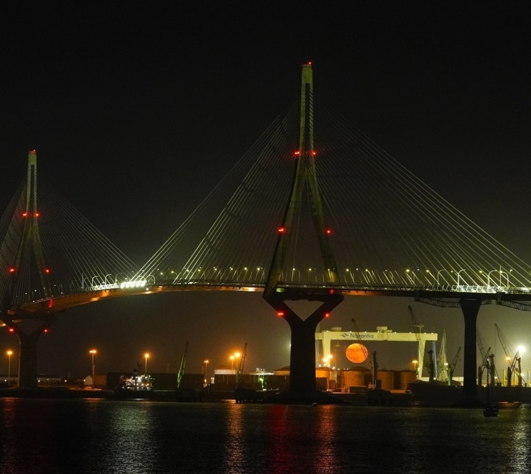 Diez años colgando sobre la bahía: el puente de Cádiz celebra su propia Constitución
