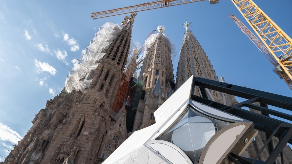 Obras de la Sagrada Familia.