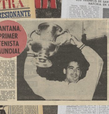 Manuel Santana, un campeón del US Open a hombros de baturros: "Es [...]