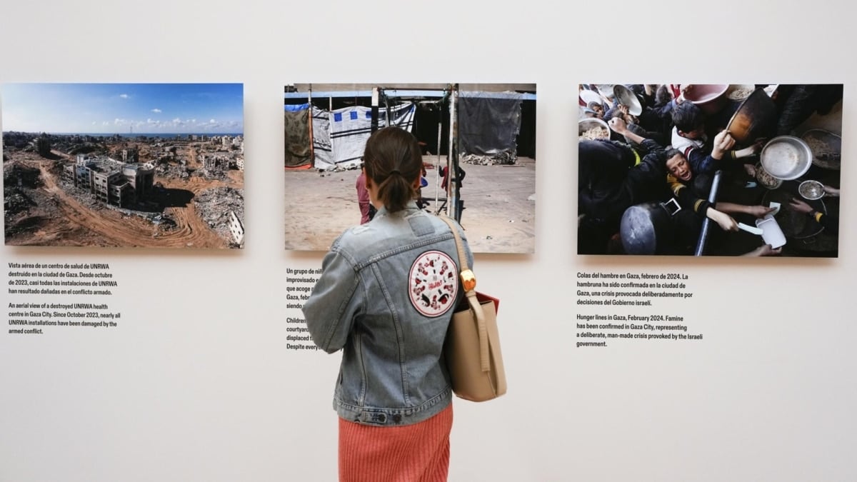 'Gaza a través de sus ojos' puede visitarse hasta el 19 de octubre en el Thyssen.