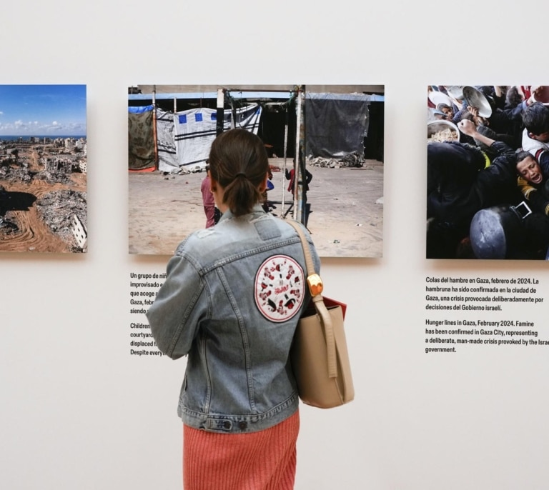 El Thyssen abre una ventana fotográfica al infierno de Gaza: "Es necesario y urgente"