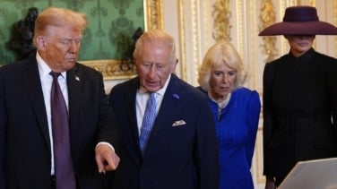 Trump, fascinado en Windsor: "¡Guau! Esto es increíble"