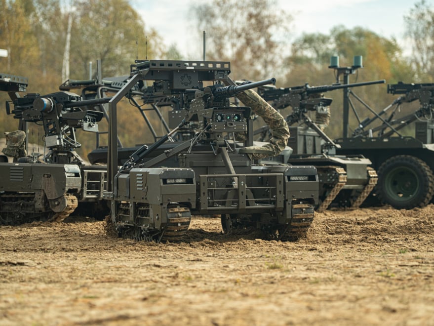 Gama de vehículos no tripulados de DevDroid.