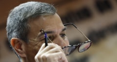 El nuevo accesorio de Sánchez se lleva el protagonismo en su comparecencia