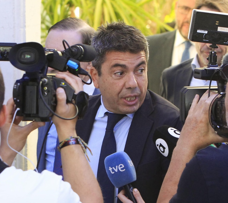 La jueza pide a la comisión de investigación de la DANA el listado de llamadas de Mazón