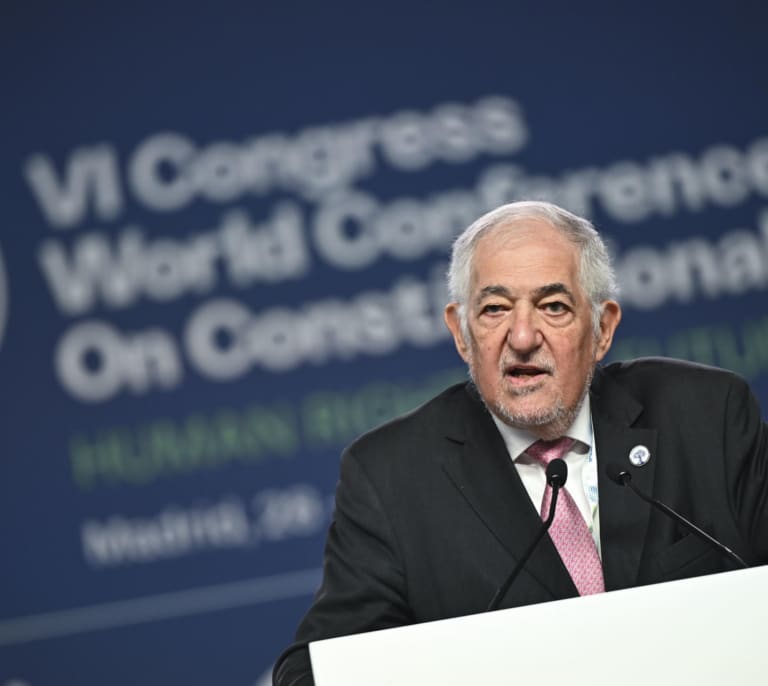 Cándido Conde-Pumpido: "Atacar al Constitucional es no respetar la Constitución"