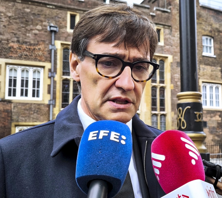 Illa tras su encuentro con Carlos III: "El objetivo es poner a Cataluña al máximo nivel"