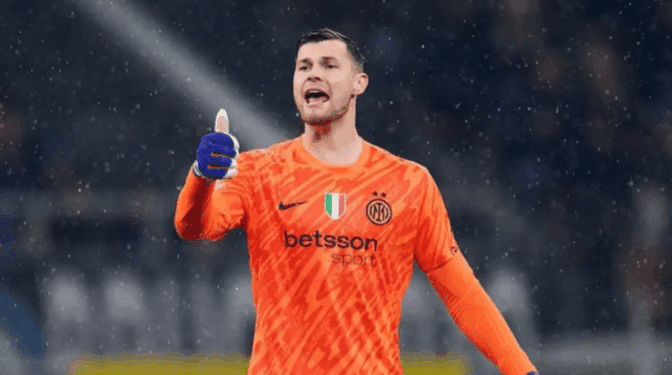 El portero español Josep Martínez del Inter de Milán, implicado en un atropello mortal en Italia