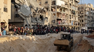 El Ejército israelí anuncia que ha "reanudado la aplicación del alto el fuego" tras los ataques en Gaza