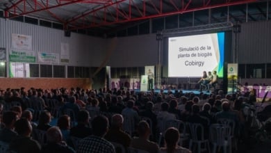 Más de 350 ganaderos y agricultores se reúnen en La Sentiu de Sió para mostrar su apoyo a la planta de biogás Cobirgy