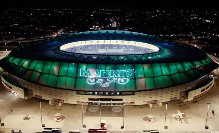 Madrid On Ice vuelve al estadio Riyadh Air Metropolitano con una pista de hielo de 4.200 metros cuadrados