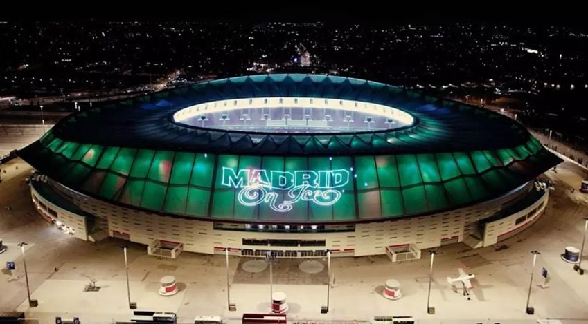 Madrid On Ice vuelve al estadio Riyadh Air Metropolitano con una pista de hielo de 4.200 metros cuadrados