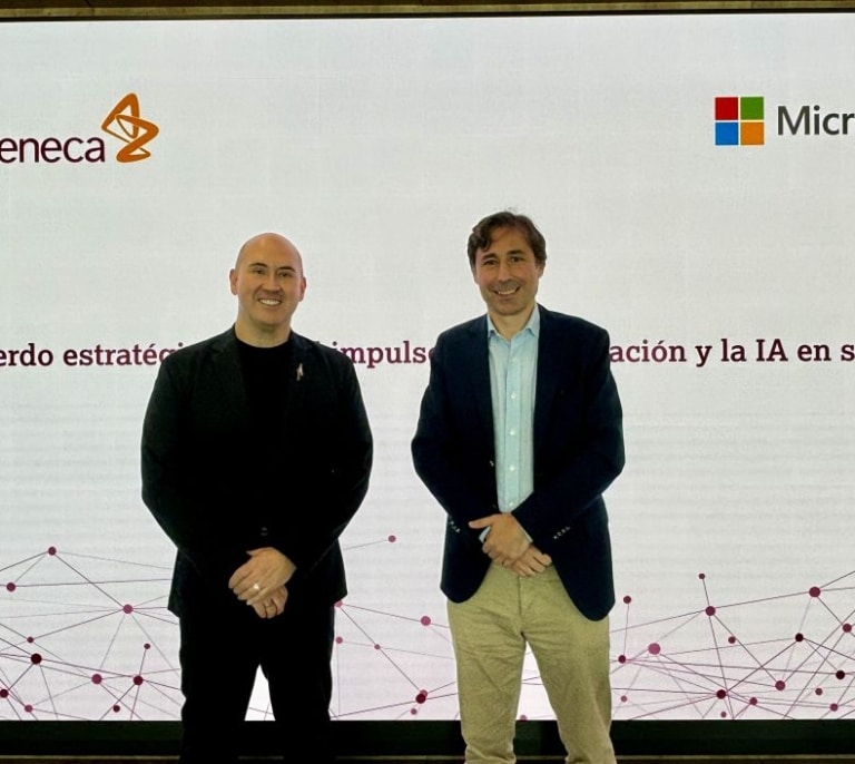 AstraZeneca y Microsoft se alían para impulsar la innovación y la Inteligencia Artificial en salud en España