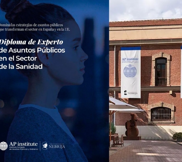 AP Institute y Universidad Nebrija lanzan el primer Diploma de Experto en Asuntos Públicos en Sanidad con el respaldo docente de Farmaindustria