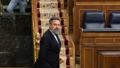 Vox se abre a una moción de censura a Sánchez si Junts da el paso e incluso si la lidera Feijóo