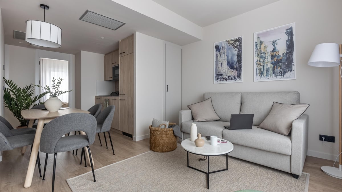 Un alojamiento de All Iron Socimi en la calle José Abascal de Madrid.