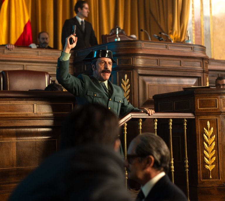 La miniserie que relata el golpe de Estado del 23-F con el actor David Lorente como Antonio Tejero